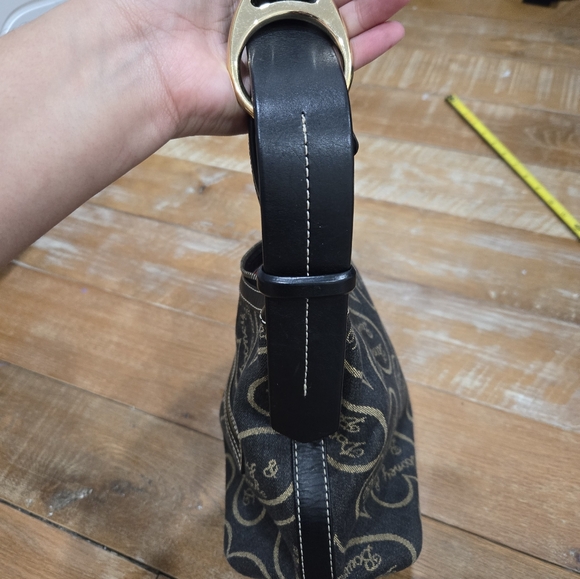 Dooney & Bourke CANVAS SHOULDER BAG - Picture 7 of 16